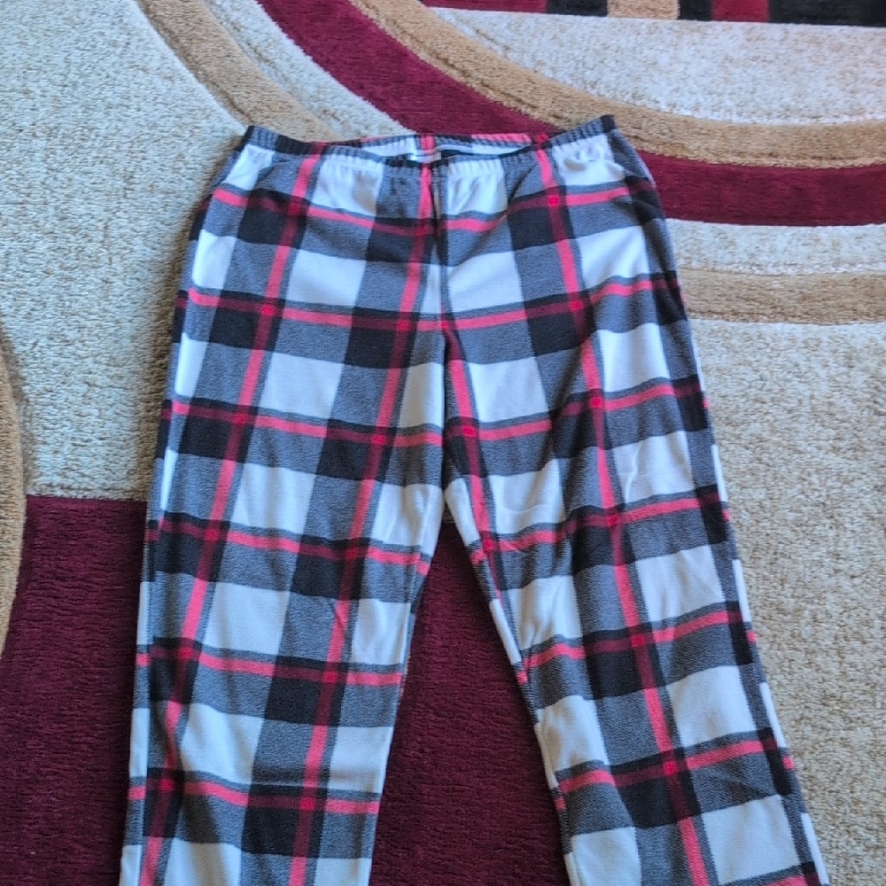 Wondershop Women's Plaid Sleepwear in Red, Black, and White